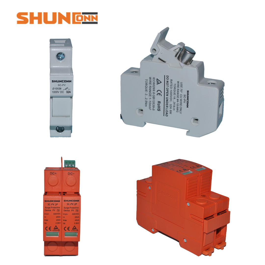 Shunconn dc miniature circuit breaker 3P